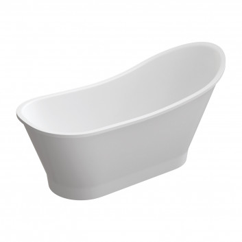 Bathtub freestanding OMNIRES VENEZIA M+ , 160 x 73 cm - white shine