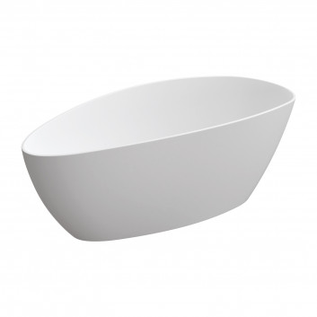  bathtub freestanding OMNIRES BARCELONA M+, 156 x 71 cm - white mat