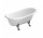 Bathtub freestanding OMNIRES ATENA COMFORT M+, 157 x77 cm - white shine