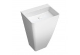 Washbasin freestanding OMNIRES PARMA M+ , 55 x 43 cm - white shine