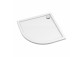 Acrylic shower tray prysznicowy angle OMNIRES MERTON , 80x80cm - white shine