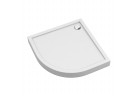 Acrylic shower tray prysznicowy angle OMNIRES CAMDEN, 90x90cm - white shine 