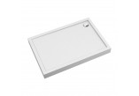Shower tray prysznicowy acrylic, rectangular OMNIRES CAMDEN, 90x120cm - white shine