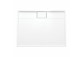 BROOKLYN acrylic shower tray prysznicowy rectangular, 80x100cm - white shine