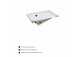 BROOKLYN acrylic shower tray prysznicowy rectangular, 80x100cm - white shine