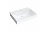 Countertop washbasin/hanging OMNIRES NAXOS M+, 60 x 46cm - white shine 