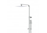 Shower shower column Corsan Ango square overhead shower with mixer mieszaczową and swivel spout wannową