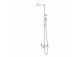 Shower shower column Corsan Ango square overhead shower with mixer mieszaczową