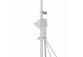 Shower shower column Corsan Ango square overhead shower with mixer mieszaczową