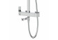 Shower shower column Corsan Ango square overhead shower with mixer mieszaczową