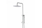 Shower shower column Corsan Lugo round overhead shower with mixer mieszaczową