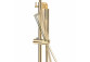 Shower złota shower column Corsan Lugo round overhead shower with mixer mieszaczową
