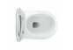 Bezkołnierzowa bowl toilette hanging OMNIRES OTTAWA COMFORT with soft-close WC seat, 54 x 37 cm