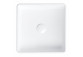 Countertop washbasin OMNIRES PASADENA , 36 x 36 cm - white shine