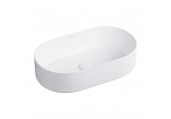 Countertop washbasin OMNIRES MESA, 53 x 32 cm - white mat