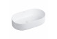 Countertop washbasin OMNIRES MESA, 53 x 32 cm - white mat