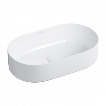 Countertop washbasin OMNIRES MESA, 53 x 32 cm - white mat