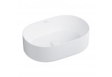 Countertop washbasin OMNIRES MESA, 46 x 31 cm - white mat