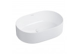 Countertop washbasin OMNIRES MESA, 46 x 31 cm - white mat