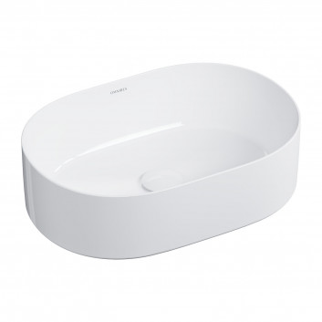 Countertop washbasin OMNIRES MESA, 46 x 31 cm - white mat