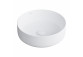 Countertop washbasin OMNIRES TULSA , ø36 cm - white mat