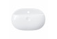 Countertop washbasin OMNIRES ATLANTA , 61 x 40 cm - white shine