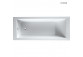 Oltens Langfoss bathtub rectangular 140x70 cm acrylic - white 