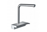 Aquno Select M81 Single lever kitchen faucet 250, pull-out spray, 2jet