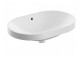 Washbasin Geberit Variform 60x40 cm drop in, oval KeraTect - white