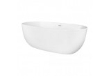 Oltens Ebba bathtub freestanding 170 x 80 cm acrylic - white