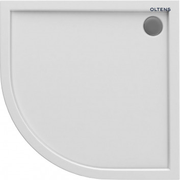 Oltens Superior shower tray rectangular 140x80 cm acrylic - white