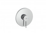 Shower mixer Roca Ona, single lever concealed - chrome