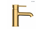 Oltens Molle washbasin faucet standing - gold szczotkowane