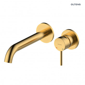 Oltens Molle washbasin faucet concealed - złota