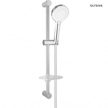 Shower set Oltens Saxan EasyClick Alling 60 with soap dish - chrome