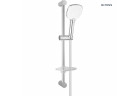 Shower set Oltens Driva EasyClick (S) Alling 60 with soap dish - chrome/white
