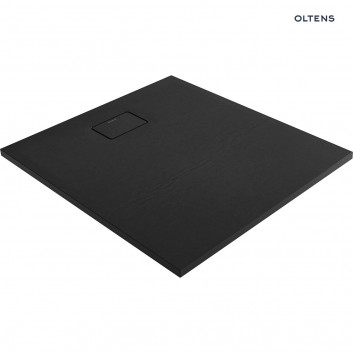 Oltens Bergytan shower tray rectangular 100x90 cm RockSurface - white
