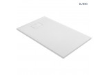 Oltens Bergytan shower tray rectangular 120x70 cm RockSurface - white