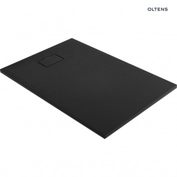 Oltens Bergytan shower tray rectangular 120x80 cm RockSurface - white