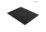 Oltens Bergytan shower tray rectangular 120x90 cm RockSurface - black