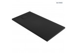 Oltens Bergytan shower tray rectangular 140x70 cm RockSurface - black