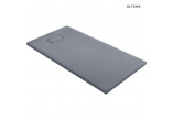 Oltens Bergytan shower tray rectangular 140x70 cm RockSurface - szary beton