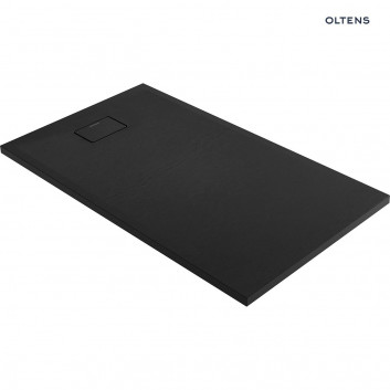 Oltens Bergytan shower tray rectangular 140x80 cm RockSurface - white