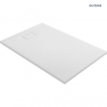 Oltens Bergytan shower tray rectangular 140x80 cm RockSurface - szary beton