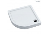 Oltens Vindel angle shower tray 90x90 cm acrylic - white