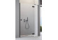 Door shower for recess installation Radaway Premium Plus DWJ 160, uniwersalne, 1575-1615mm, glass fabric, profil chrome