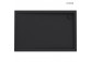 Oltens Superior acrylic shower tray 120x70 cm rectangular - black mat