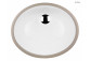 Oltens Mana washbasin 46x38 cm under-countertop oval - white