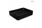 Oltens Forde washbasin 51x40,5cm countertop rectangular - black mat