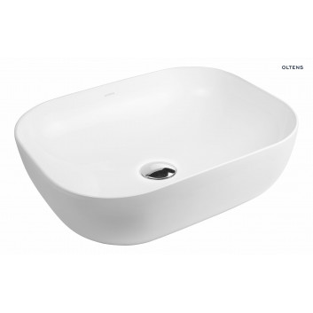 Oltens Josen washbasin 50x39,5 cm countertop - white